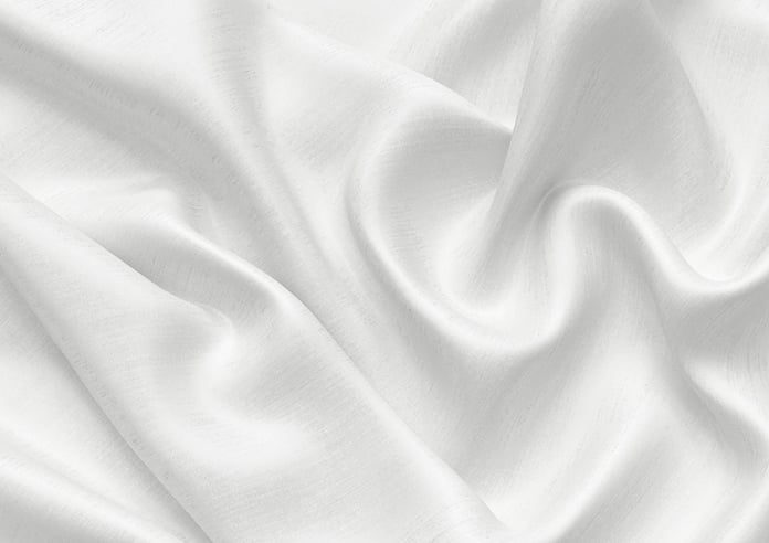 Shima Faux Silk, White - Twist&Fit Roman Blind - Image 4